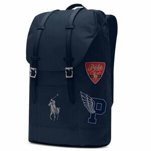 Lauren Ralph Polo Large Size Travel Backpack in Blue Color